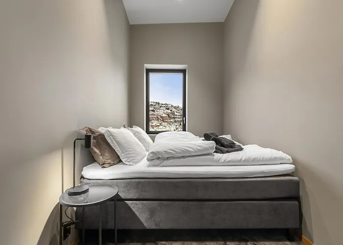 Daire Toppleilighet Pa Bryggen I Med Fantastisk Utsikt