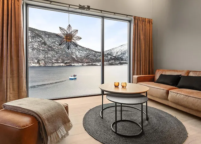 Toppleilighet Pa Bryggen I Med Fantastisk Utsikt * 桑恩达
